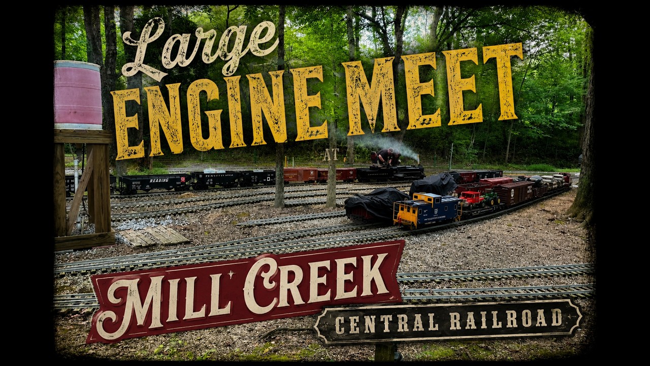 Mill Creek Railroad Large Engine Meet 2026