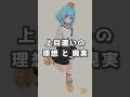 上目遣いの理想と現実 #shorts #vtuber