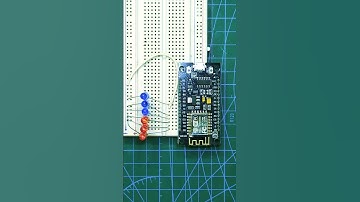 How to make LED left /right chaser using ESP8266 (Tutorial-7) #ytshorts #shorts #ytshort  #esp8266