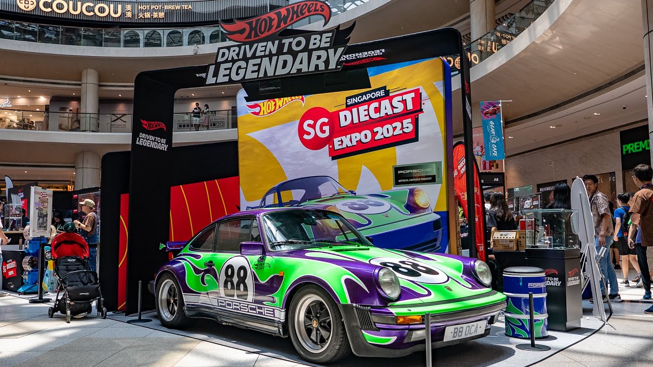 Singapore Diecast Expo 2025 в Suntec City