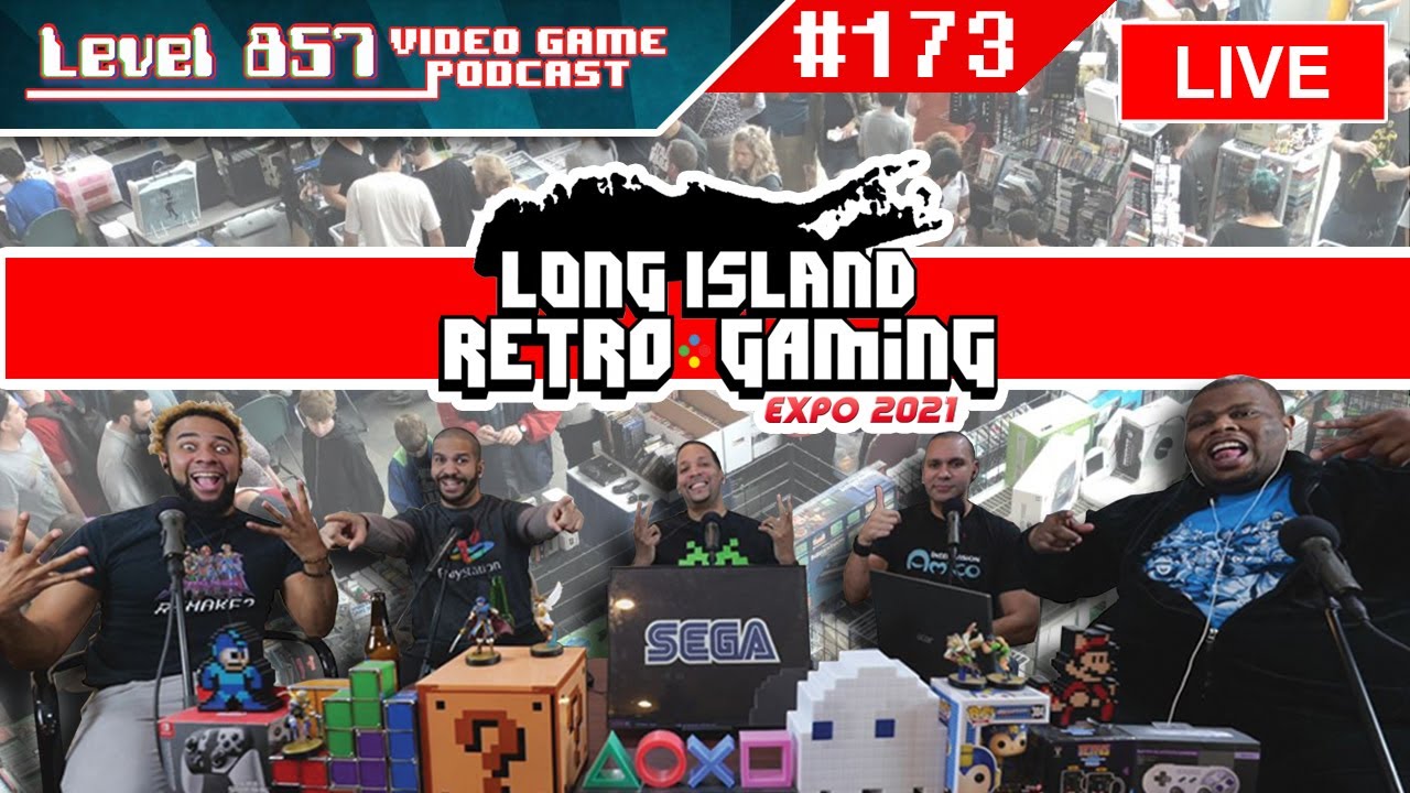 We Attend And Broadcast Live From The Long Island Retro Gaming Expo!