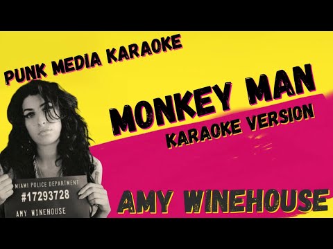AMY WINEHOUSE ✴ MONKEY MAN ✴ KARAOKE INSTRUMENTAL ✴ PMK - YouTube