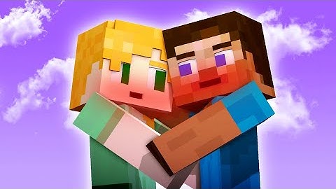 Steve And Alex Sweet Animations | Babu tech | Prisma 3D Minecraft Animation