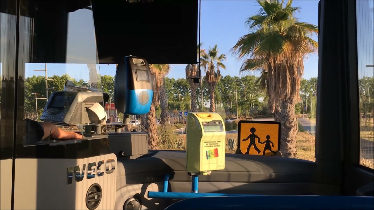 Réseau LiO Hérault Transport | Voyage à bord d'un Iveco Crossway LE Line sur la ligne 601
