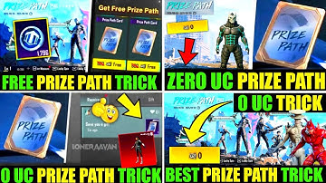 😍Best Trick to Get 0 Uc Free Prize Path In Bgmi | Bgmi Next Prize Path | Kaiju no.8 Prize Path 