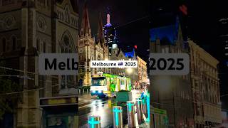 Melbourne Australia 2025, Flinders Street #walkthrough #beautifulcity #cityview