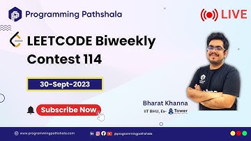 Solving Biweekly Leetcode 114 Live with Bharat, CM at Codeforces