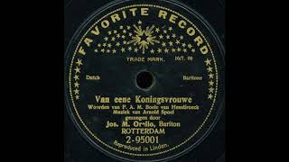 Joseph Orelio - Van eene Koningsvrouwe (Spoel)