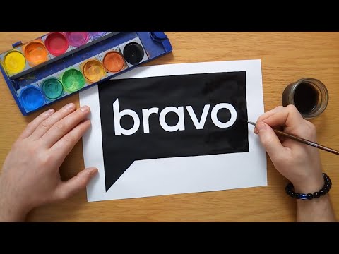 How To Draw The Bravo Logo Bravo TV Logo