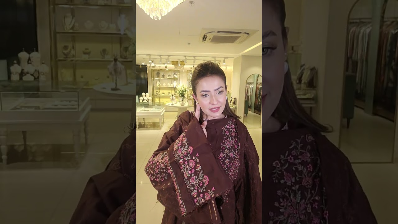 Hussain Rehar Winter Lawn Collection'25 | Closet Cloud