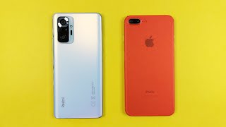 iPhone 7 Plus Vs Redmi Note 10 Pro in 2022 | SPEED TEST