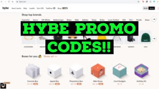 Hybe Promo Code for 10 Boxes