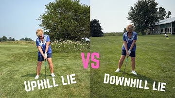 How to Play Uphill & Downhill Lies in Golf | Golf Swing Tips for Uneven Lies & Better Ball Striking