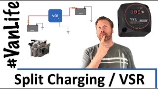 Split Charging, Voltage Sensative Relay VSR  How to, review and test