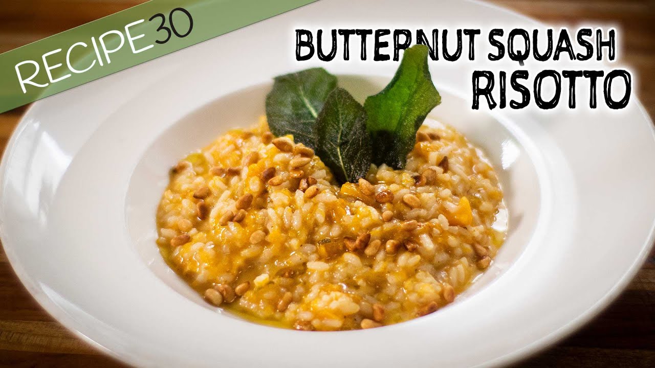 You must Taste this Delicious Butternut Squash Risotto with Crispy Sage
