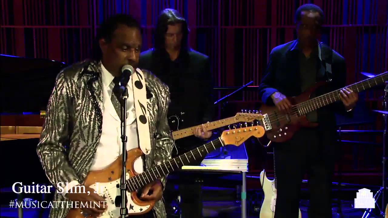Guitar Slim, Jr performs "Steal Away" at the Old US Mint in New Orleans, LA