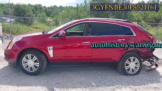 3GYFNBE30FS521161 Cadillac Srx 2015