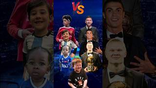 Ronaldo Jr & Ciro Messi & Broski Vs Ballon D'or Winners 🔥😱 ( Ronaldo. Messi, Haaland) 🏆🤩