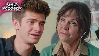 the amazing spider-man 2 (2014) - a tearful aunt may tells peter about his father