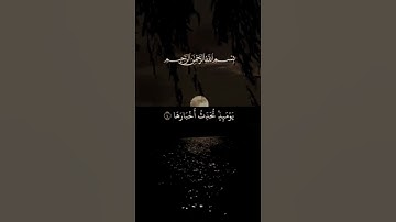 #سورة الزلزلة #القرآن_الكريم #راحة_نفسية #تلاوات #صلوا_على_النبي
