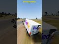 SURVIVAL CHANCE OF UPTO 600 MPH OF ACCELERATION #beamng #beamngcrashes #beamngdrive