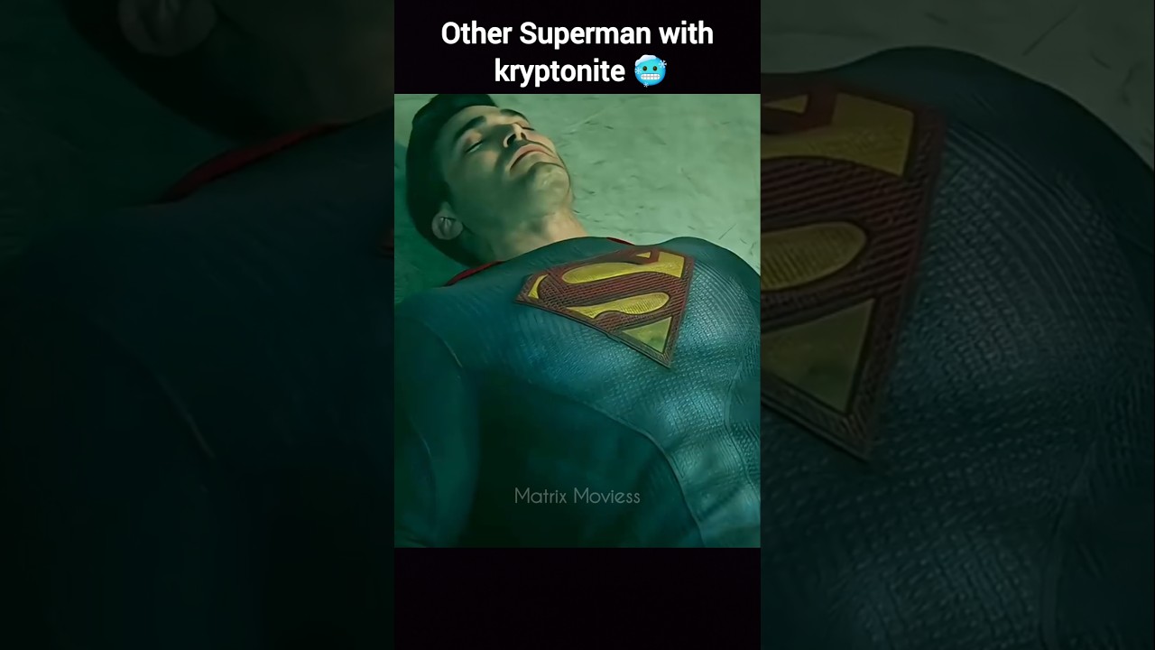 All Supermans With kryptonite // #shorts #youtubeshorts