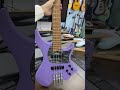Purple headless bass hits different 💜Compact, stylish, bulk stock ready! #bassguitar