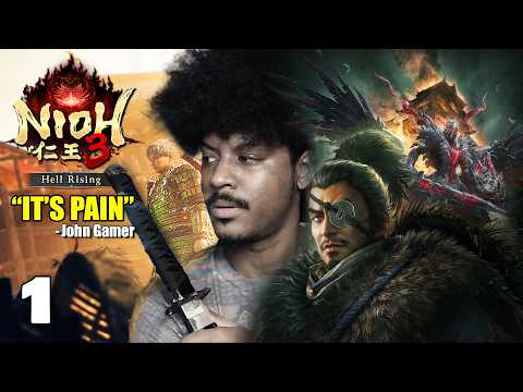 Nioh 3 Hell Rising DLC is INSANE (Hoko & Shield Build) - Part 1