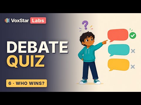 Which Side Wins? You Be the Judge! — Debate 101 thumbnail