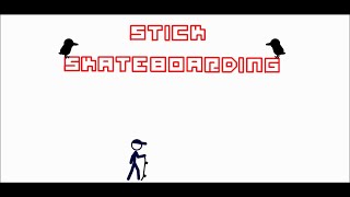 Pivot animation | Stick skateboarding