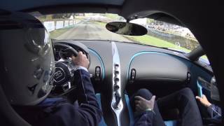 FIRST Onboard Footage of the Bugatti Chiron in Goodwood FOS