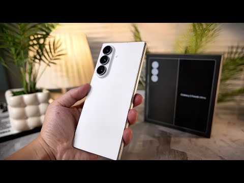 Samsung Galaxy Z Fold 8 Ultra Cream Unboxing & Camera Test | White