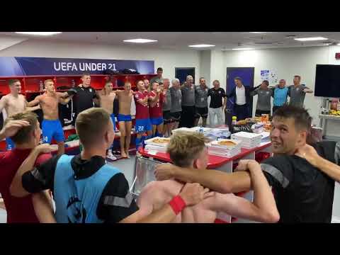 Česko 21 | Vítězná radost po zápase s Německem
