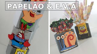 Enfeites / Centro de Mesa de Papelão | Filha da Arte