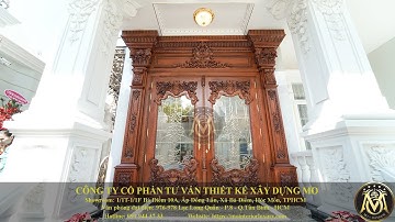 Toàn cảnh công trình nội thất gỗ biệt thự nhà anh Huy do MO Interior thực hiện