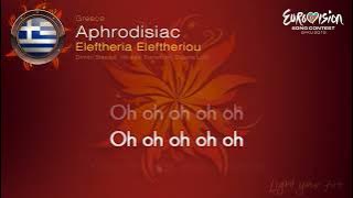 Eleftheria Eleftheriou-Aphrodisiac(Greece)-Eurovision Song Contest 2012 - on screen lyrics (HD)