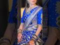 ✨❤️New trendy party wear saree design 2026| ✨beautiful saree look engagement look ✨#shorts #youtuber