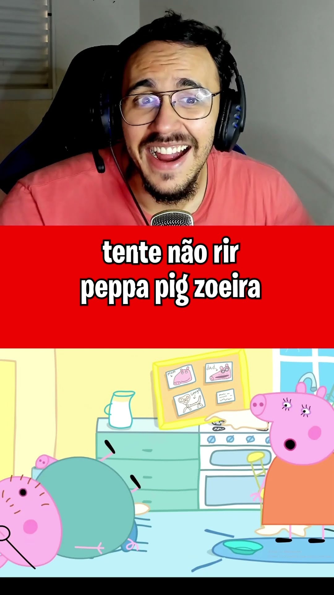 TENTE NAO RIR DA PEPPA EM MINECRAFT NA VIDA REAL