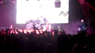 FIVE FINGER DEATH PUNCH @ HOLLYWOOD PALLADIUM TRESPASS AMERICA FESTIVAL 8/28/2012