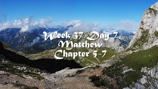 Audio Bible Reading Plan - Week 37 Day 7 (Matthew 5-7) Profile