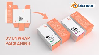 UV UNWRAP PACKAGING SEDERHANA DENGAN BLENDER  | TUTORIAL BLENDER INDONESIA