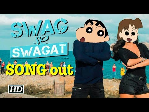 crazy frog Shinchan Cartoons - Dance On Song | Swag Se Swagat | Tiger Zinda Hai