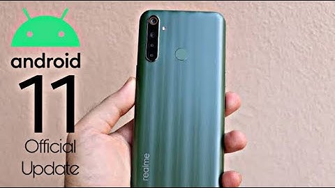 Realme 6i Official Android 11 Update
