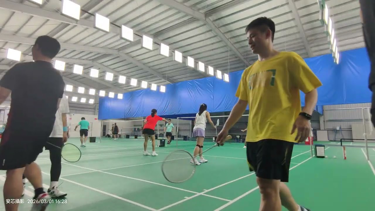 260301-安芯羽球，婷婷&鴨子 vs 耀文&子軒-1