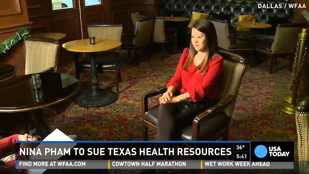Ebola nurse Nina Pham to sue Texas hospital
