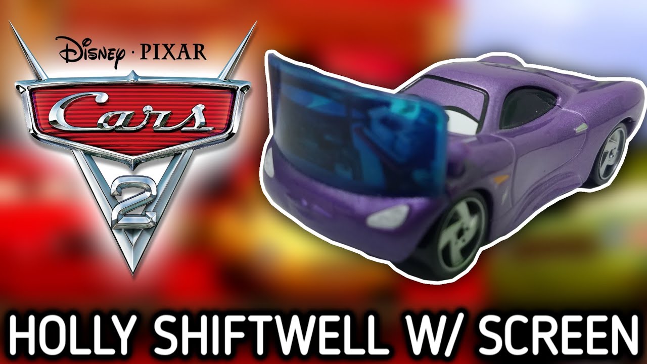Mattel 2013 Disney Pixar Cars 2 Diecast: Holley Shiftwell w/ Screen (1/ ...