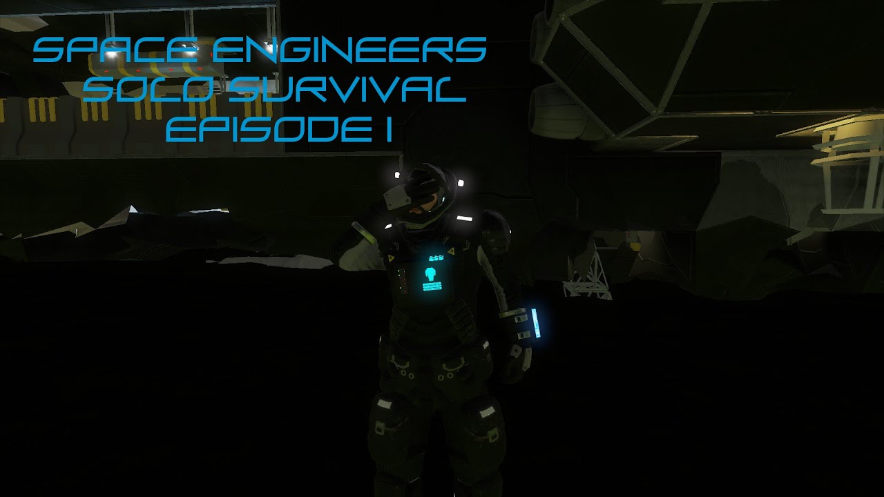 Space Engineers Solo Servival Episode 1 - YouTube