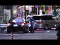 【警察】SP、警護車付の車を捕らえてしまった交機の白バイ