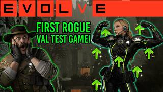 Abe - First Rogue Val Test Game! Test Patch 1.8 Evolve Modded Gameplay 2026