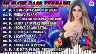 DJ SLOW BASS TERBARU 2023 | DJ VIRAL TIKTOK FULL BASS 🎵 DJ KU BERLAYAR TAK BERTEPIAN 🎵 FULL ALBUM